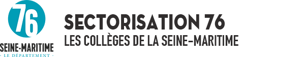 Sectorisation 76 - Les collèges de la Seine-Maritime
